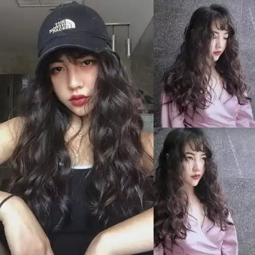 2019年流行的密密烫发型火了,烫过的女生感觉脸瘦了一圈
