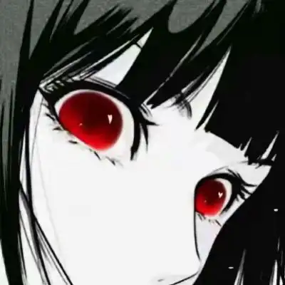 病女头像伤感惊悚血腥二次元血瞳病娇重口味头像