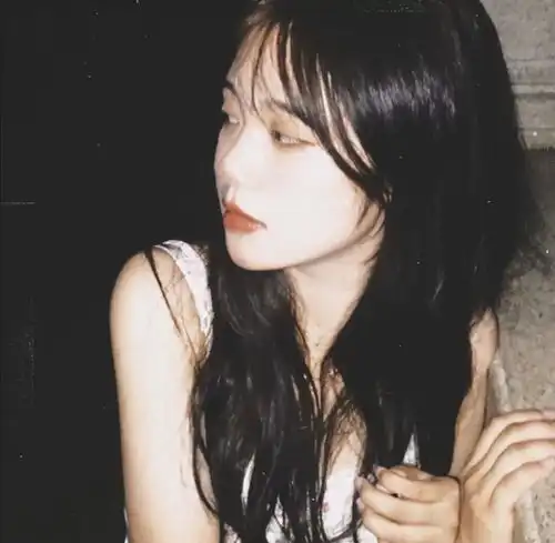 复古胶片风格女头