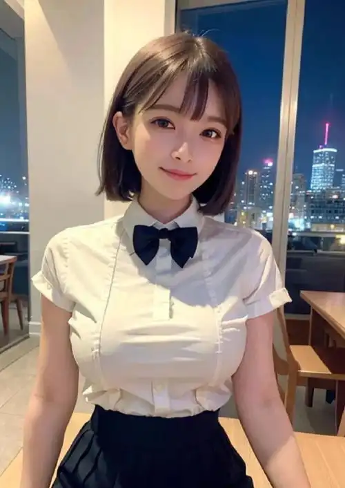 微软新版必应bing生成的二次元少女图,比chatgpt更含蓄更有文化