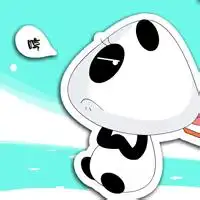抱熊猫玩偶唯美头像熊猫抱竹子q版头像