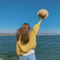 女生头像唯美背影长发图片大全我对你小心翼翼高不可及