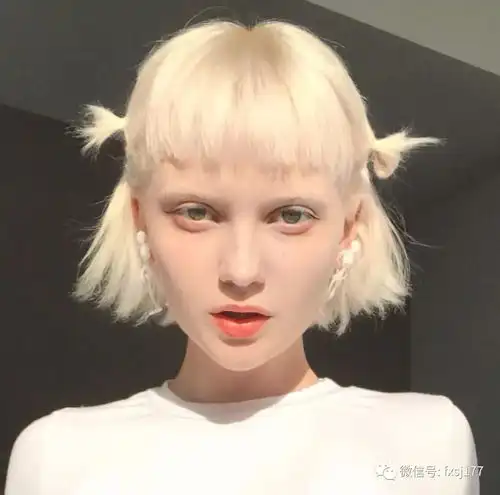 头发要剪短,染发要大胆