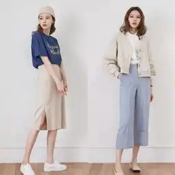 上班族学生党清新简约风通用一周穿搭