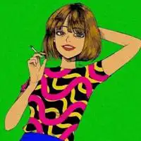 动漫简约女头像高清简约动漫女生头像图片