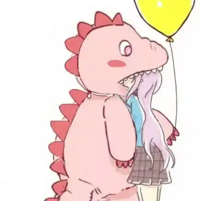 今天是周日也不休息走上一波卡通情头一男一女简约