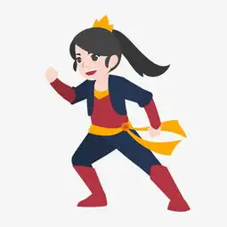 手绘帅气女侠迎敌人物插画图片素材其他格式下载动漫人物大全