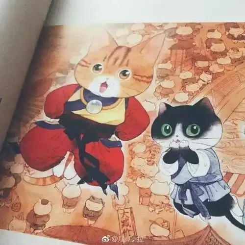 热爱一件事,全世界都会为你让路十年绘猫,他笔下的猫咪简直太可爱了