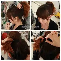 100种简单绑发不会扎头发女孩必看