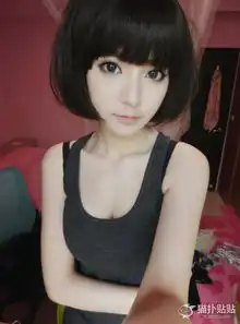 短发美女抱小猫合照走红网友猫咪好幸福
