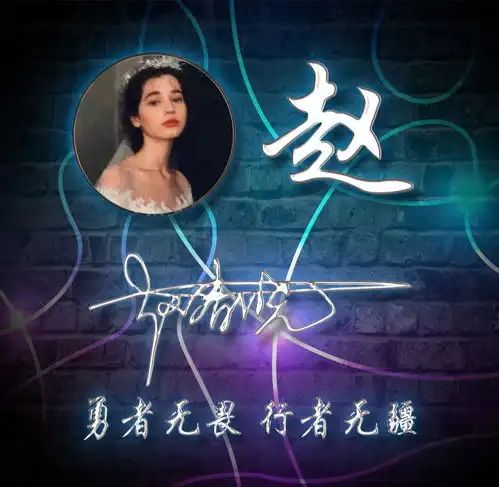 微信头像,姓氏头像,3d炫彩荧光艺术签名头像,留姓名我来设计笨蛋