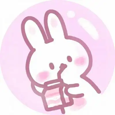 兔子卡通头像萌萌哒可爱呆萌卡通动物头像