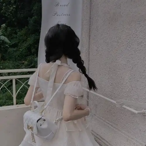 超nice氛围感背影女头