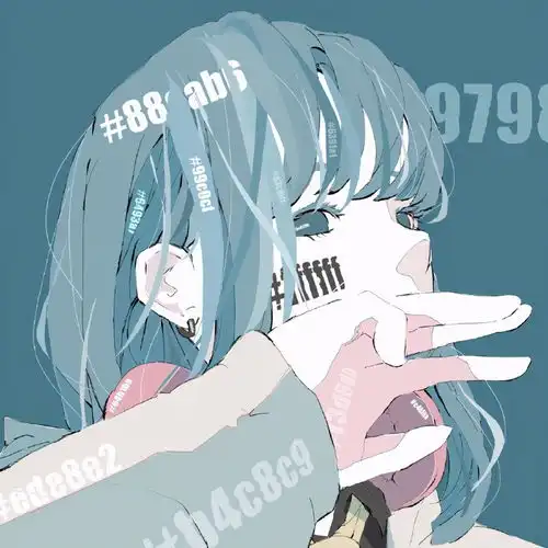 画师大佬分享的唯美女生头像,表情值得玩味,先收藏了