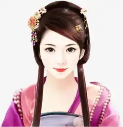 气质古典美女素材图片免费下载高清png千库网图片编号2187434