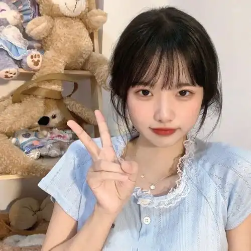 ins小清新温柔女生头像