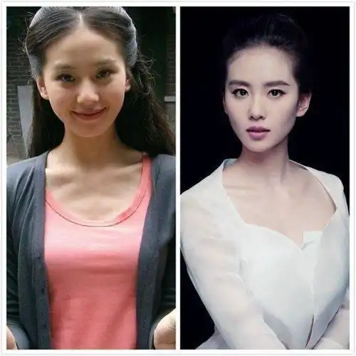 7位女星出道前和出道后,杨幂赵丽颖刘亦菲杨颖唐嫣刘诗诗谁更美