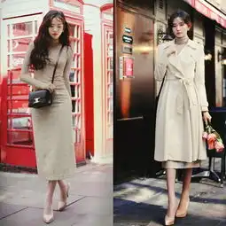 冬风习习,玩转少女风,尽显乖甜温柔感