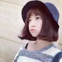 短发女生头像