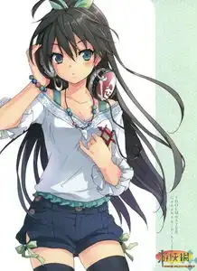 动次打次动次打次清纯唯美二次元耳机美少女赏