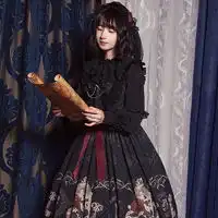 唐努乌lolitatangnuwu唐努乌春秋日系吊带裙日常op软妹可爱lolita宽松少女背心连衣裙闺蜜装蓝色吊带连衣裙l多少钱