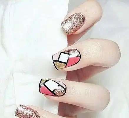 力唯美甲少女心爆棚的美甲,给你手指上穿毛衣