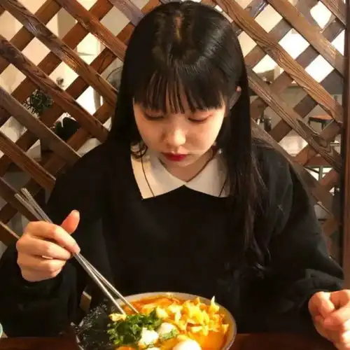 女生头像我就是吃货咋滴了请让我也吃得这么好看吧