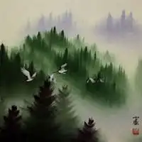 油画卡通女生头像高清微信头像图片大全