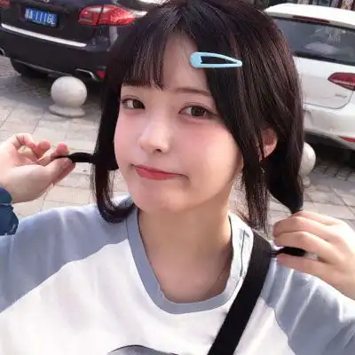 可爱真人两张一组闺蜜头像