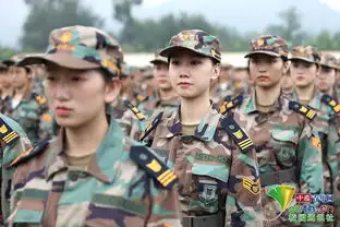 航空院校00后女生参加军训,大学第一课开启青春蜕变