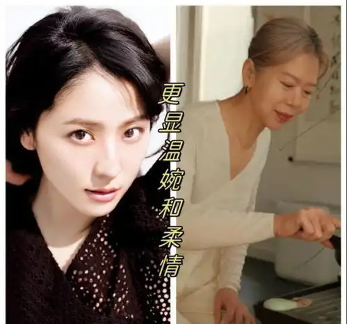 女人上了年纪后,扎发会比短发更减龄看这3组对比图就知道