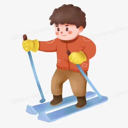 男孩冬天滑雪免抠元素png图片素材免费下载元素png20002000像素