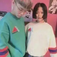 闪闪和saber情侣头像我的晚安是一句我爱你