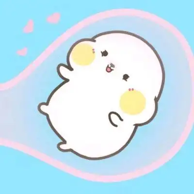 卡通情侣头像一对呆萌一左一右