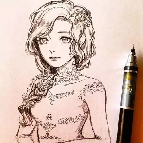 不会画人物临摹完这1000例五官头发动作,我不信你还画不好