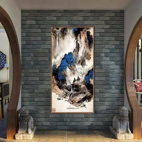 装修新房子,就要挂这样的玄关画,高端大气显品位,适合现代风的家居知乎