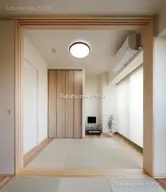 清新日式风格三居室设计