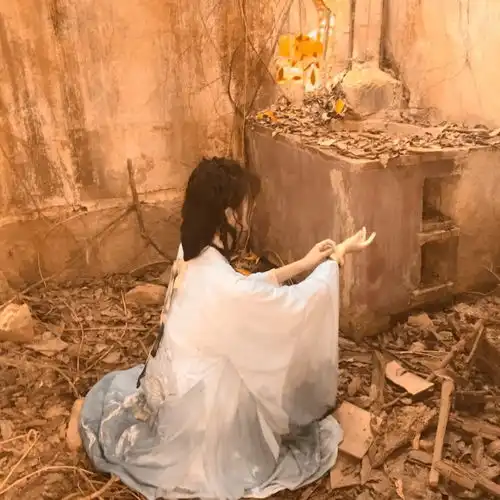 古风真人女生头像我知道京城的雪落不到江南