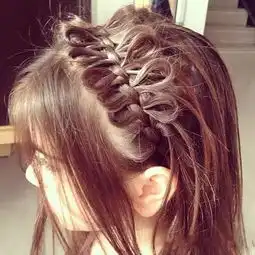 编发篇女孩子编发详细教程,暑假期间给孩子编个美美哒的发型吧