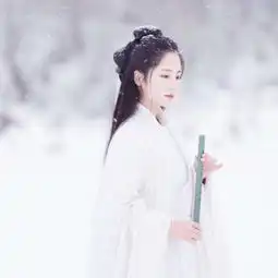 微信古风头像冷艳唯美大全2019当下有多苦未来就有多甜