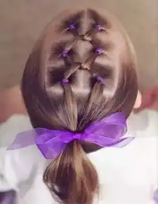 9款小女孩各式各样的马尾发型,出门赚足回头率