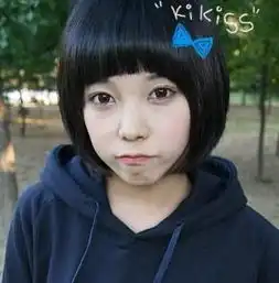 求学生短发发型图片