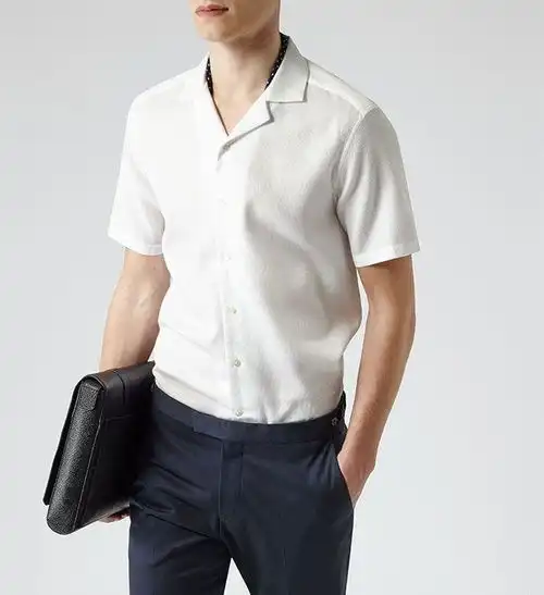 穿短袖衬衫都是油腻大叔乡村tony型男也穿,但款式跟你不一样