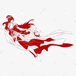 中秋节红色中国风嫦娥剪纸古风素材图片免费下载高清psd千库网图片编号9832660