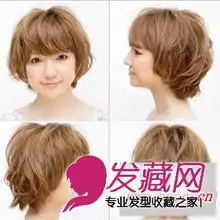 日系短发发型甜美可爱容易打理2