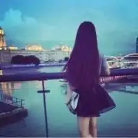 动漫女生头像高冷侧脸伤感微信头像图片大全