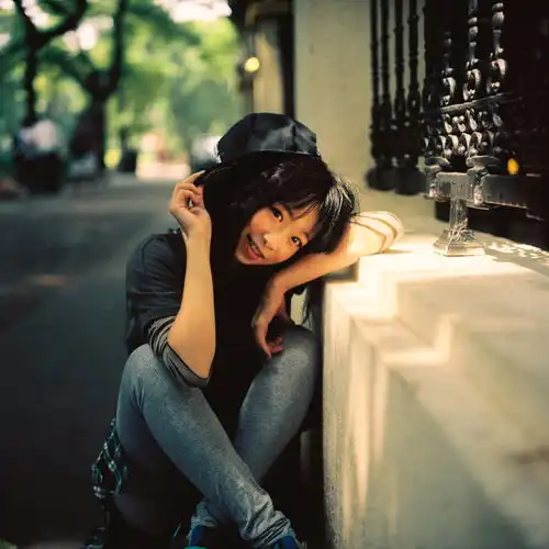 鳄鱼同学森女系列写真