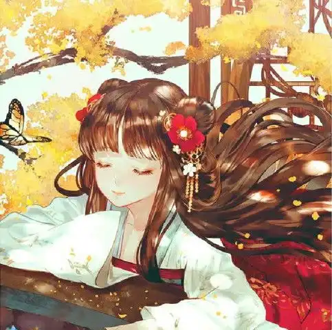 精美动漫女生头像只想给你倾城的温柔,恋我半世的流离如梦