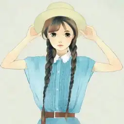 可爱清新手绘女生头像