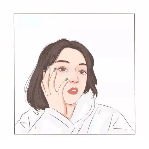 闺蜜头像女生手绘头像大全